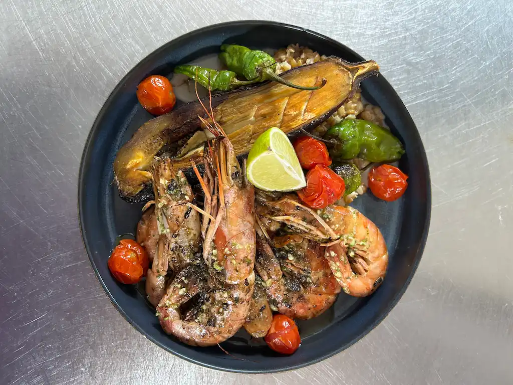 Gambas du restaurant Le Caillou